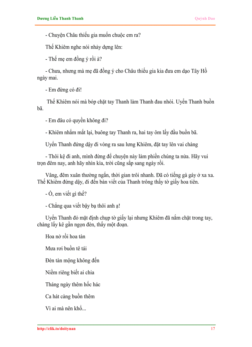 image for page Dương liễu thanh thanh