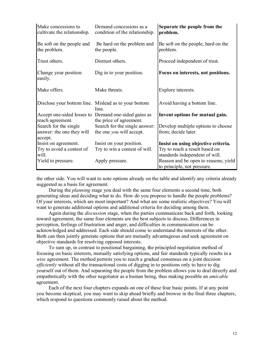 image for page Getting to yes english version