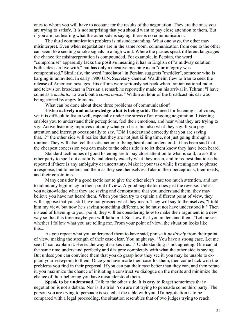 image for page Getting to yes english version