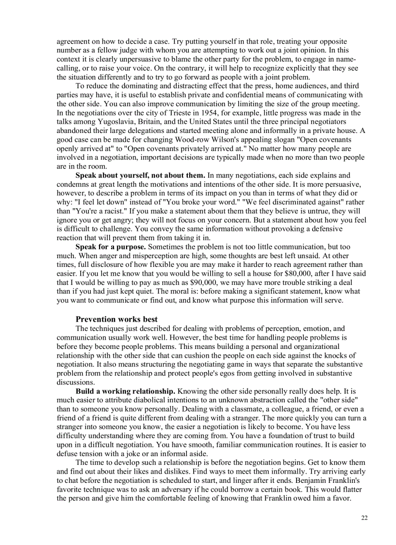 image for page Getting to yes english version