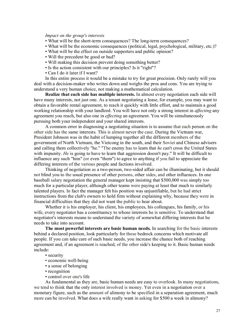 image for page Getting to yes english version