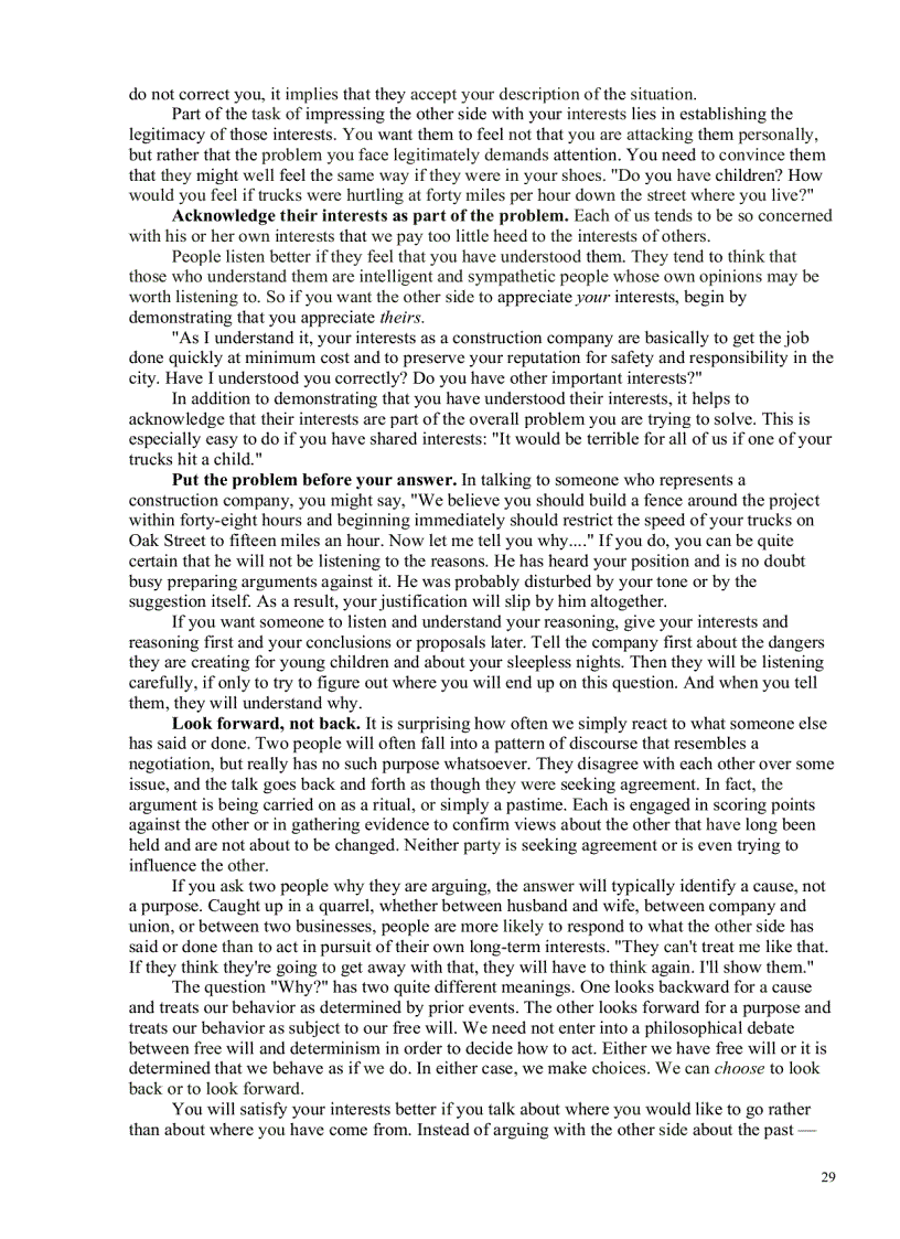 image for page Getting to yes english version