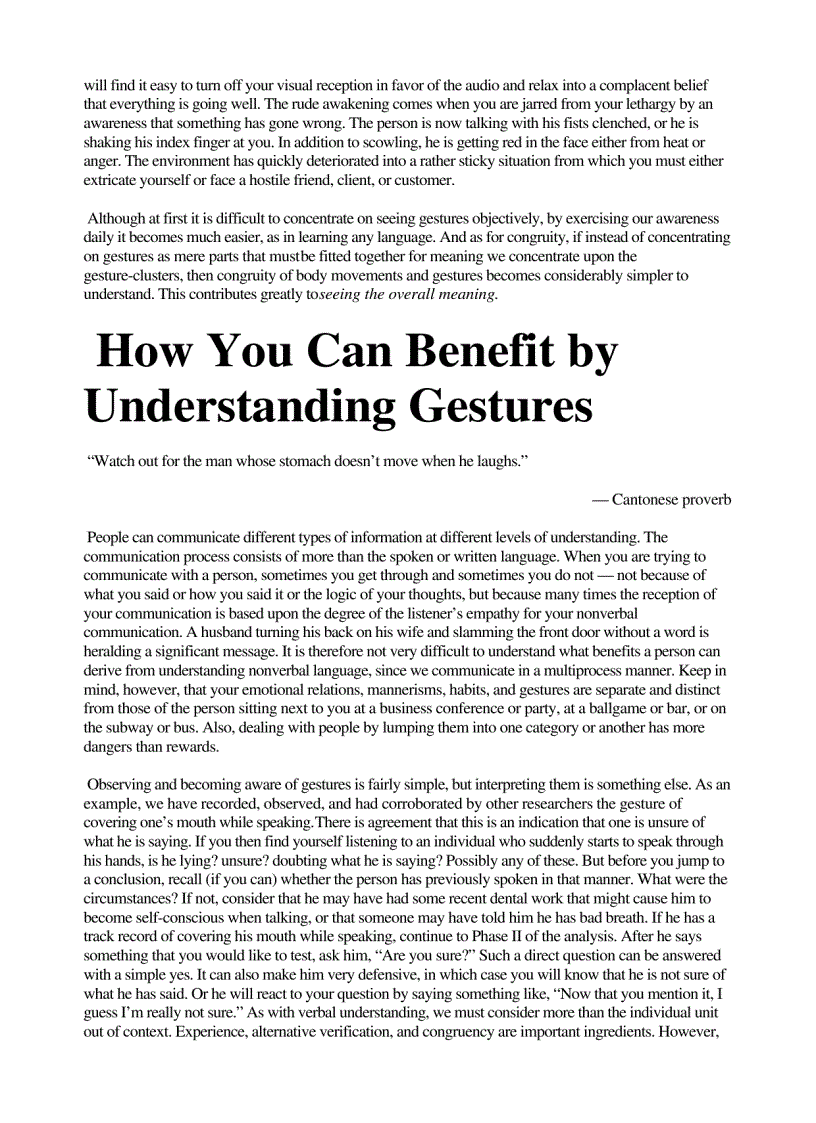 image for page How to read a person like a book