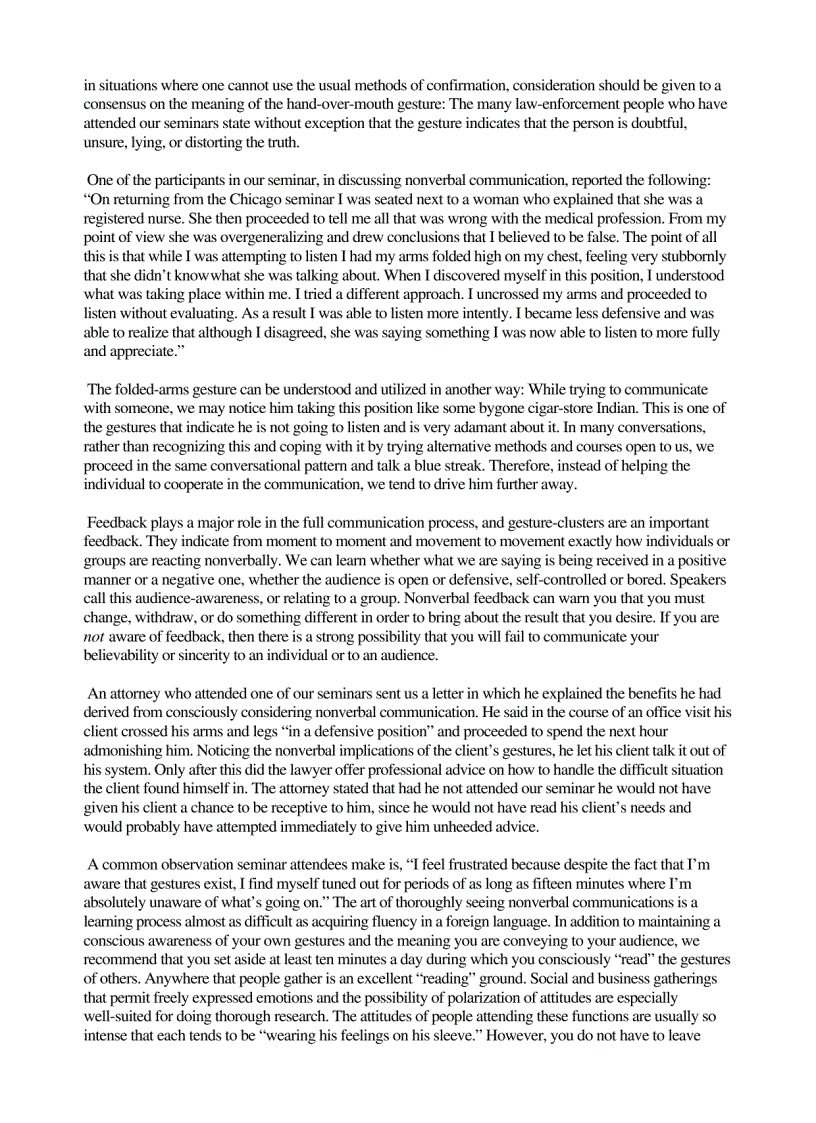 image for page How to read a person like a book