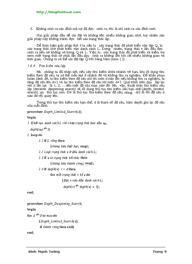 image for page Giáo trình trí tuệ nhân tạo Đinh Mạnh Tường