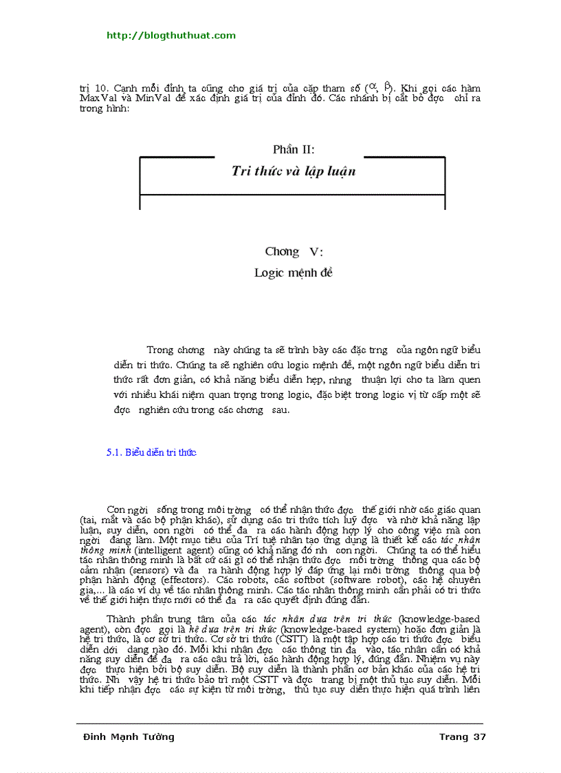image for page Giáo trình trí tuệ nhân tạo Đinh Mạnh Tường