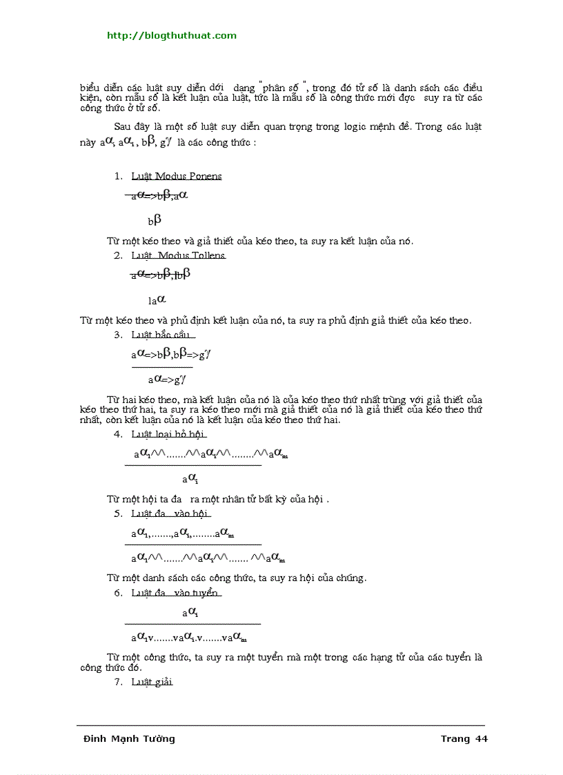 image for page Giáo trình trí tuệ nhân tạo Đinh Mạnh Tường