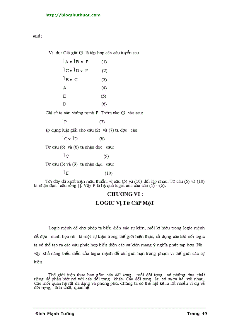 image for page Giáo trình trí tuệ nhân tạo Đinh Mạnh Tường