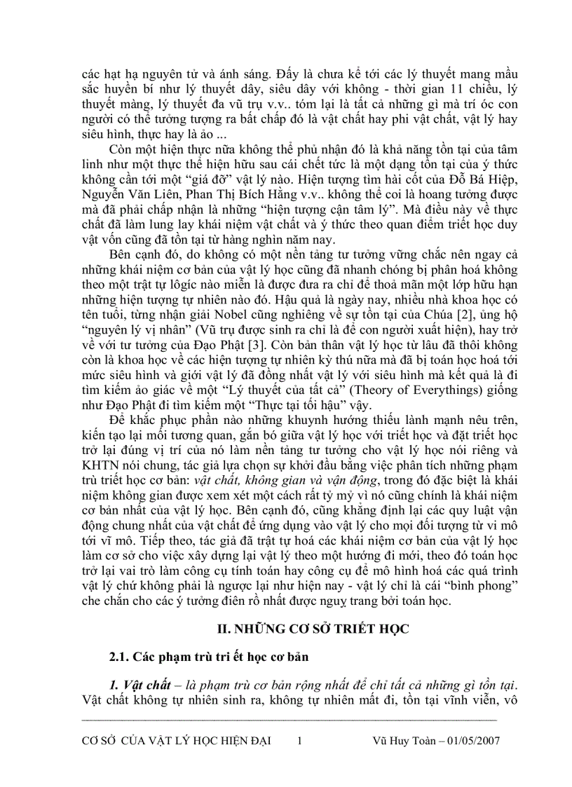 image for page Cơ sở vật lý học hiện đại