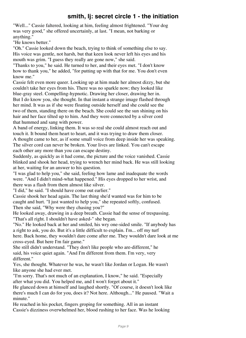 image for page The Secret Circle trilogy Lisa Jane Smith