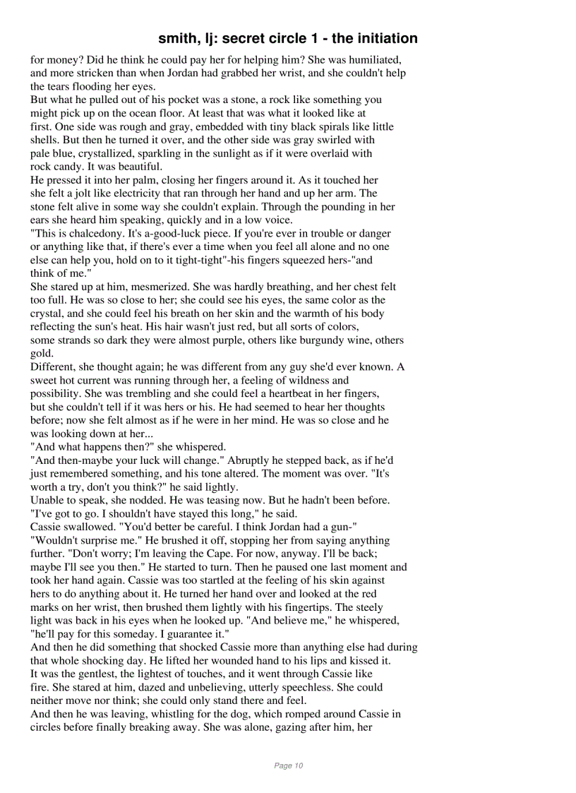 image for page The Secret Circle trilogy Lisa Jane Smith