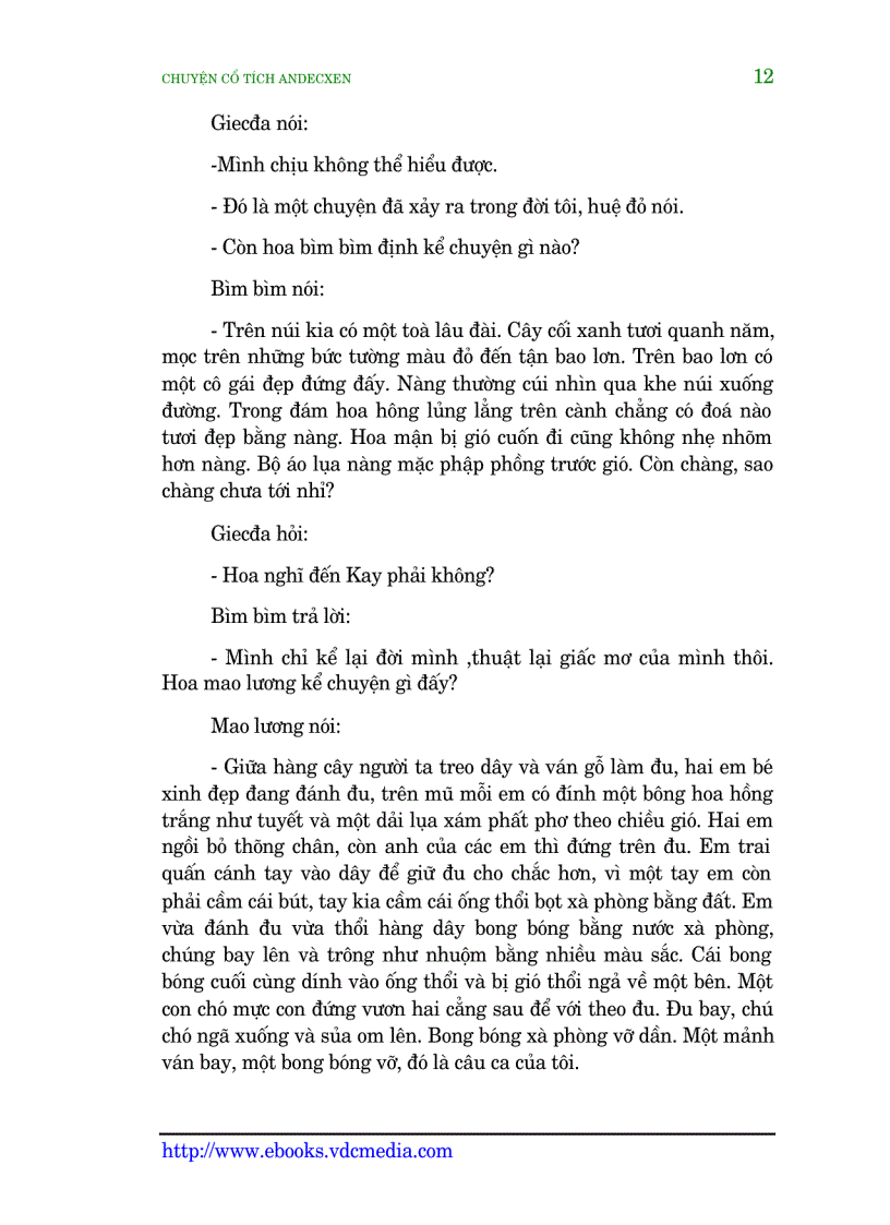 image for page Ebook Truyện Cổ Andecsen