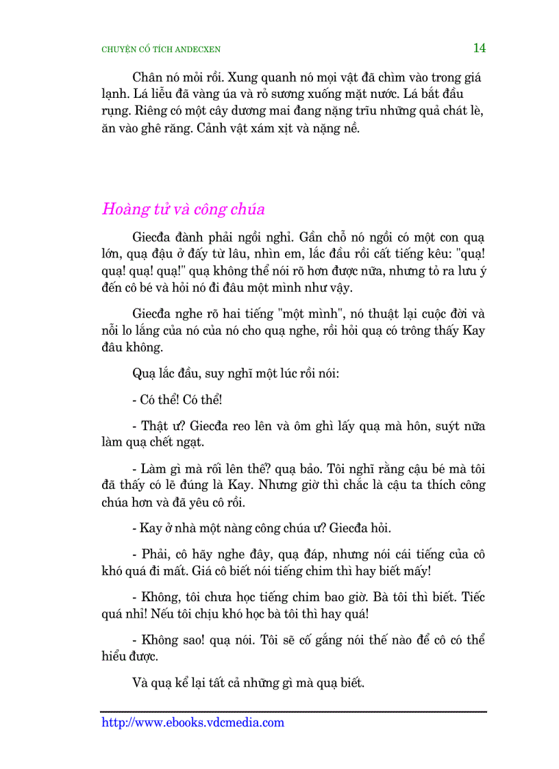 image for page Ebook Truyện Cổ Andecsen