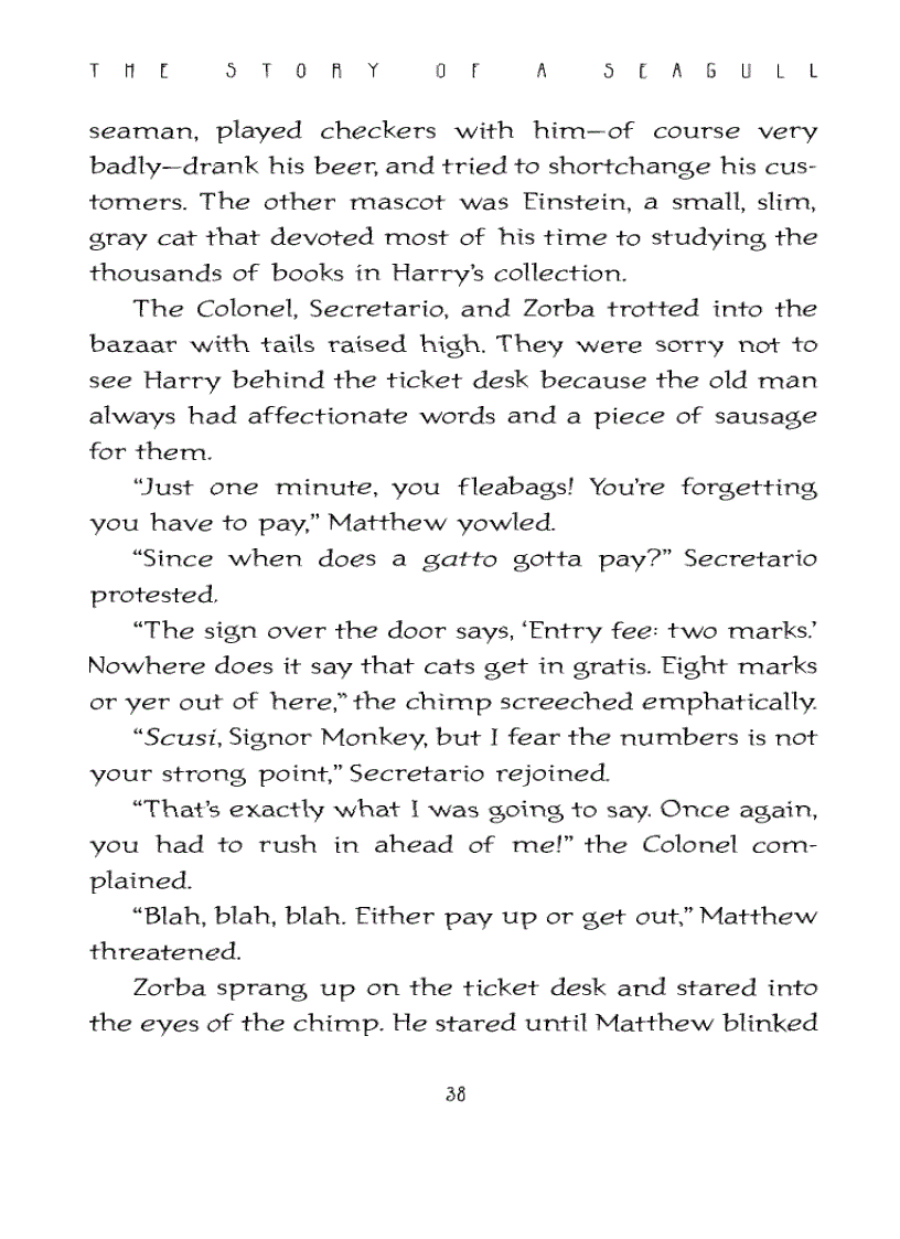 image for page Ebook The Story of a Seagull and the Cat Who Taught Her To Fly Luis Sepulveda