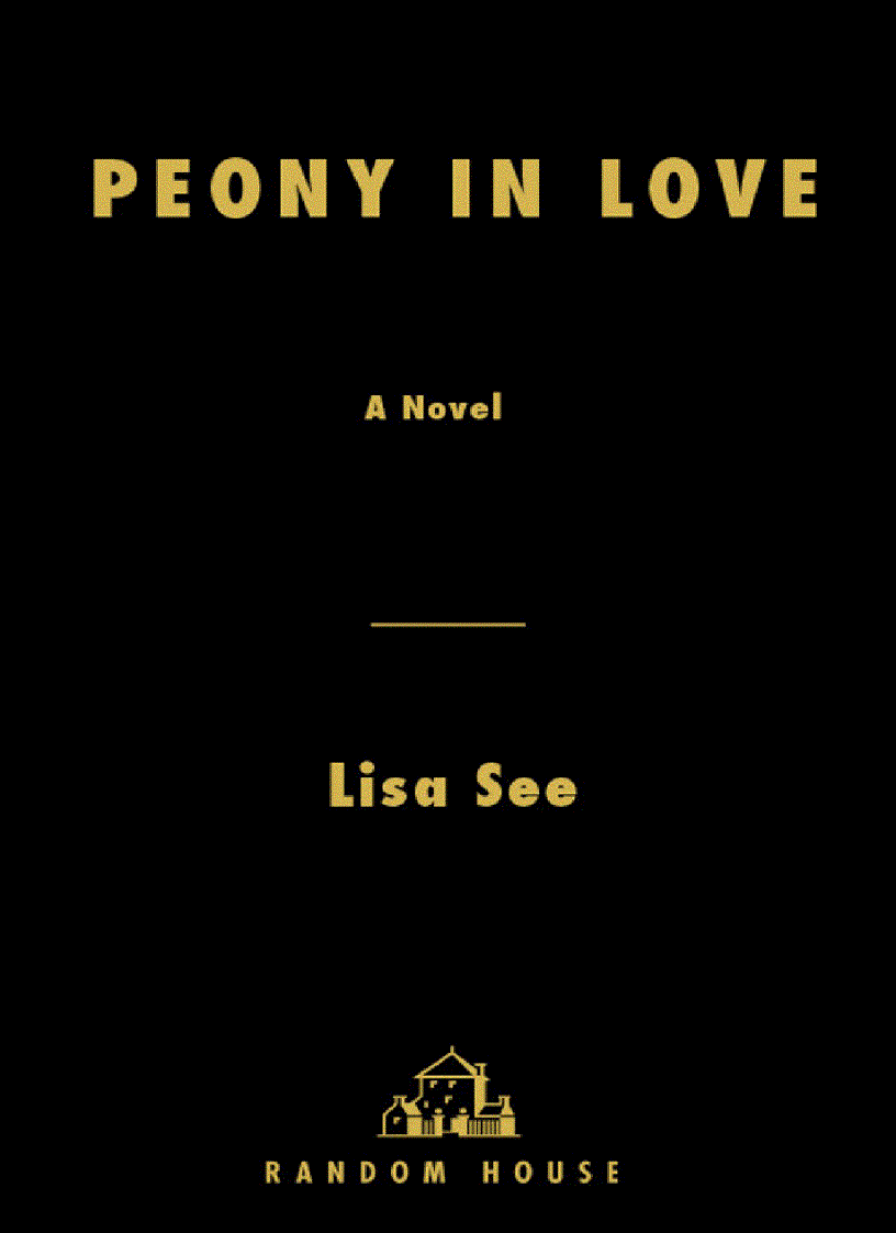 Ebook Peony in Love Lisa See
