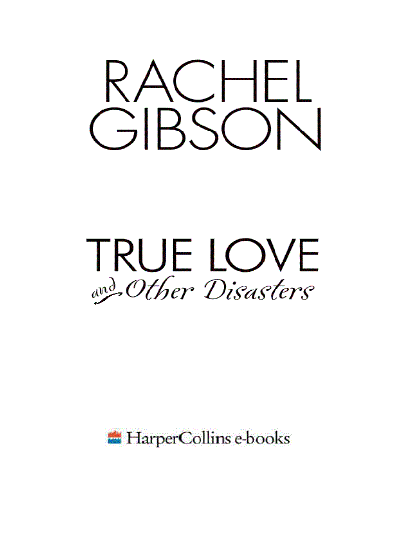 EBOOK True Love and Other Disasters