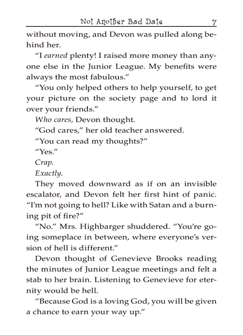 image for page EBOOK Not Another Bad Date