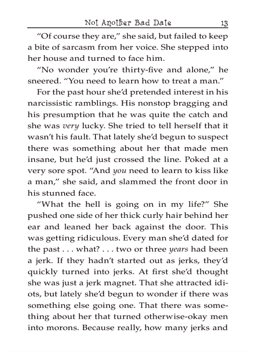 image for page EBOOK Not Another Bad Date