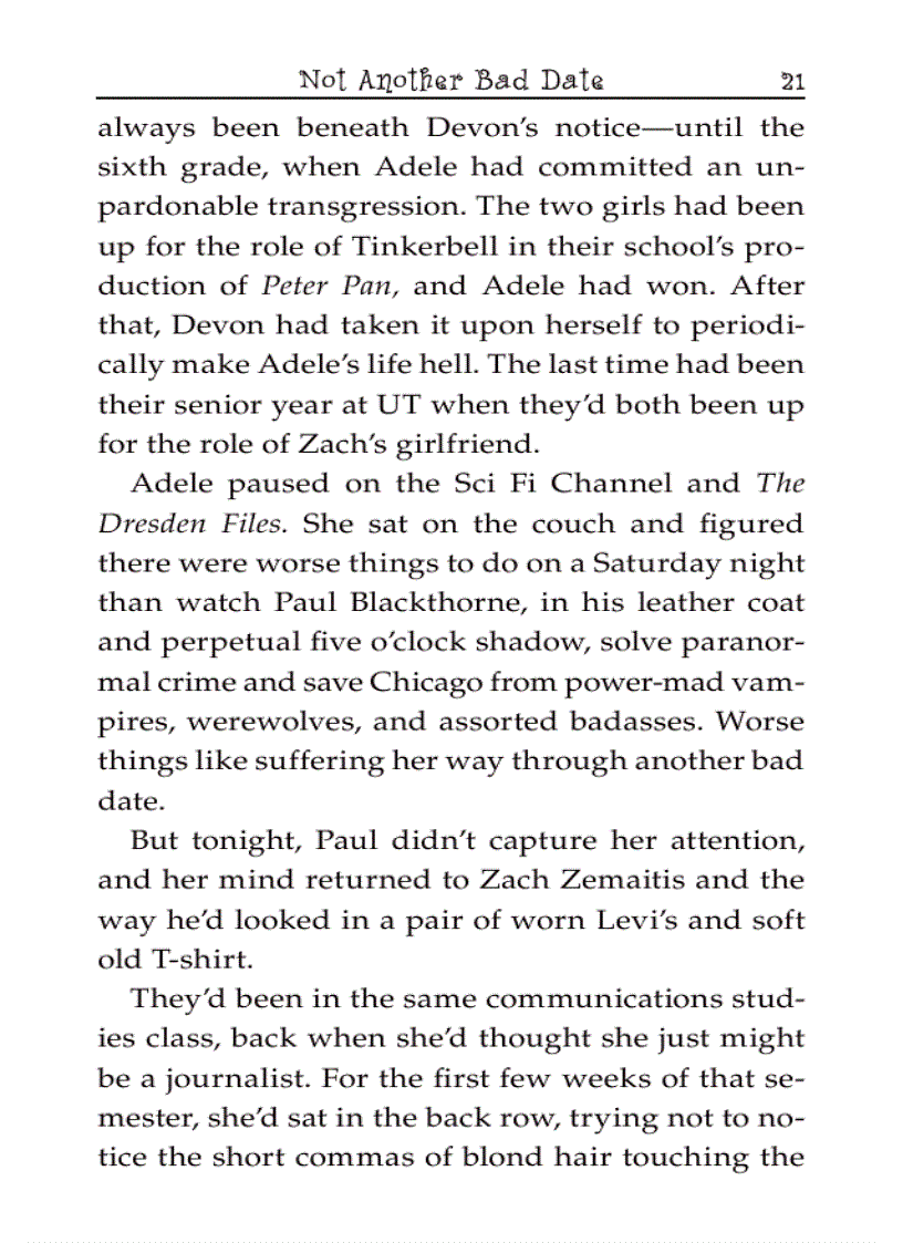 image for page EBOOK Not Another Bad Date