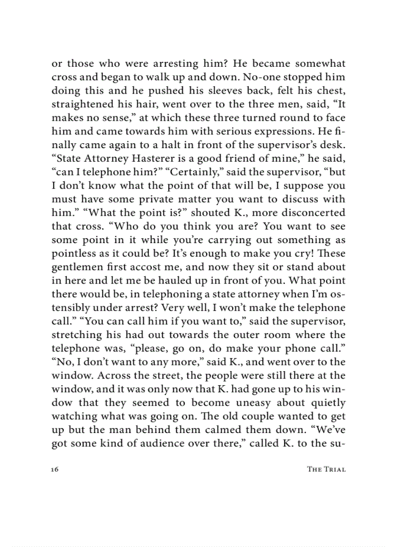 image for page EBOOK The Trial Franz Kafka