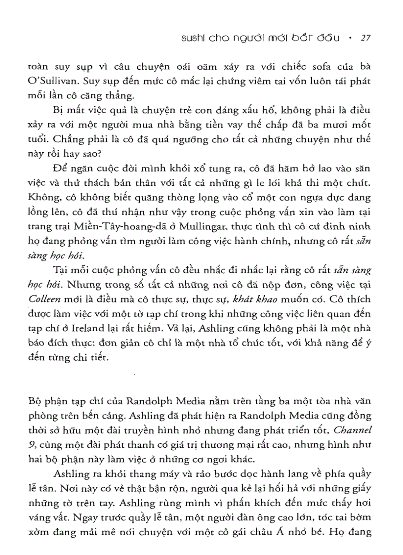 image for page Ebook Sushi cho người mới bắt đầu Marian Keyes