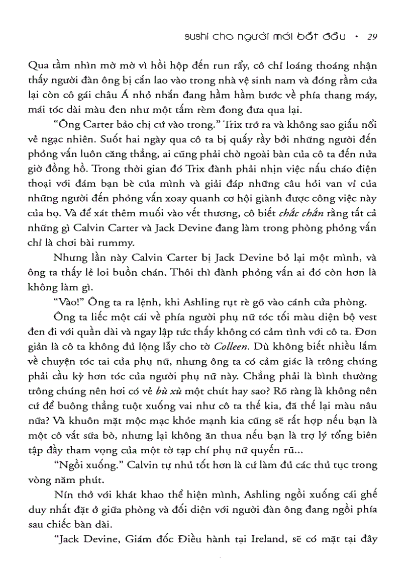 image for page Ebook Sushi cho người mới bắt đầu Marian Keyes