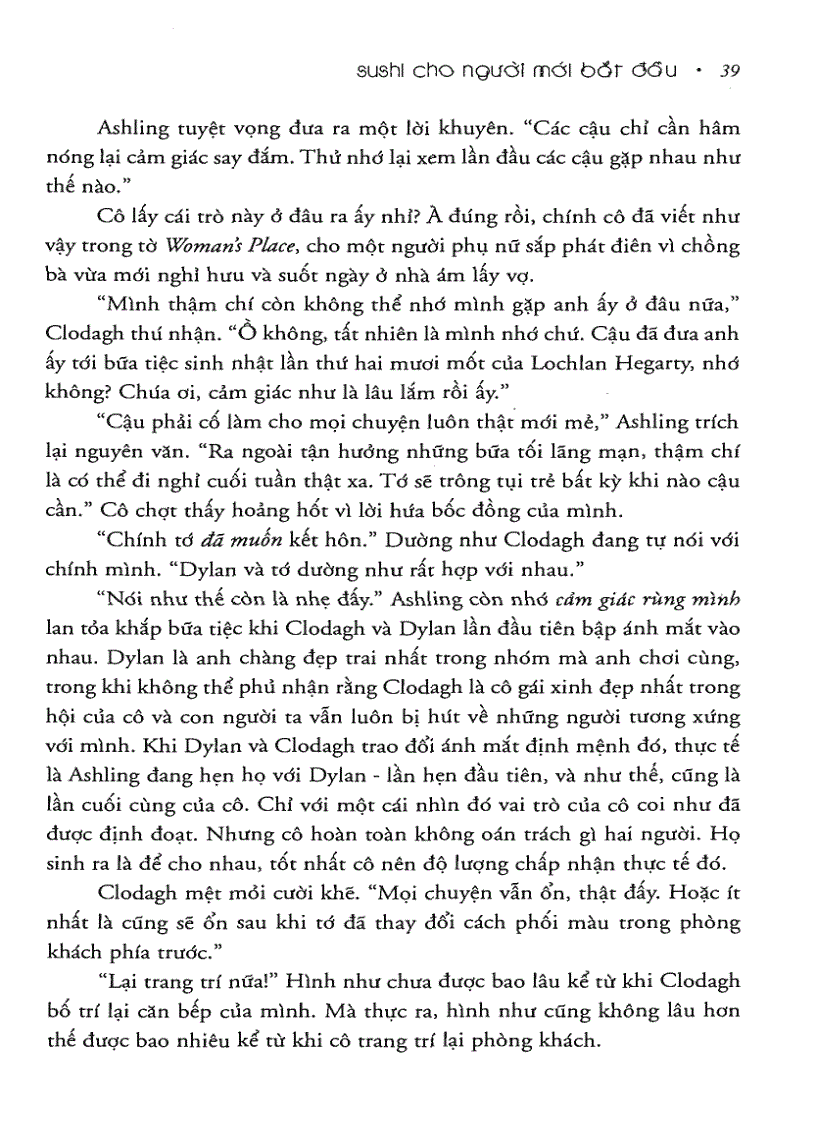 image for page Ebook Sushi cho người mới bắt đầu Marian Keyes