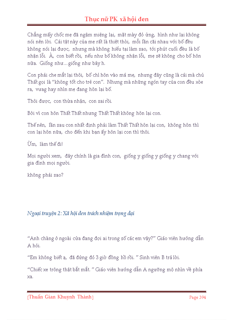 image for page Ebook Thục nữ PK Xã hội đen Thuấn Gian Khuynh Thành