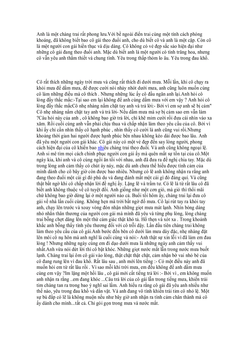 image for page Ebook Mưa và Nước Mắt