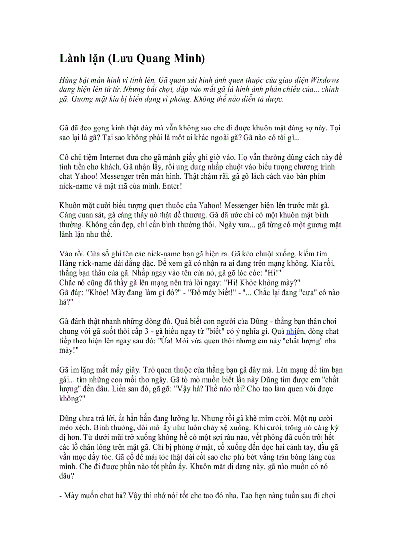 image for page Lành lặn Lưu Quang Minh