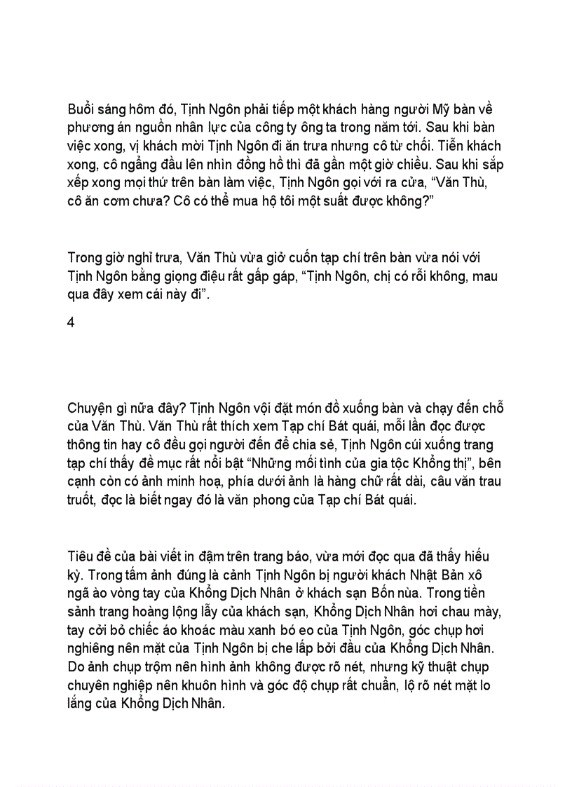 image for page Ebook Bốn tháng yêu chưa đủ