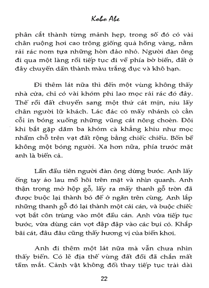 image for page Ebook Người đàn bà trong cồn cát Kobo Abe