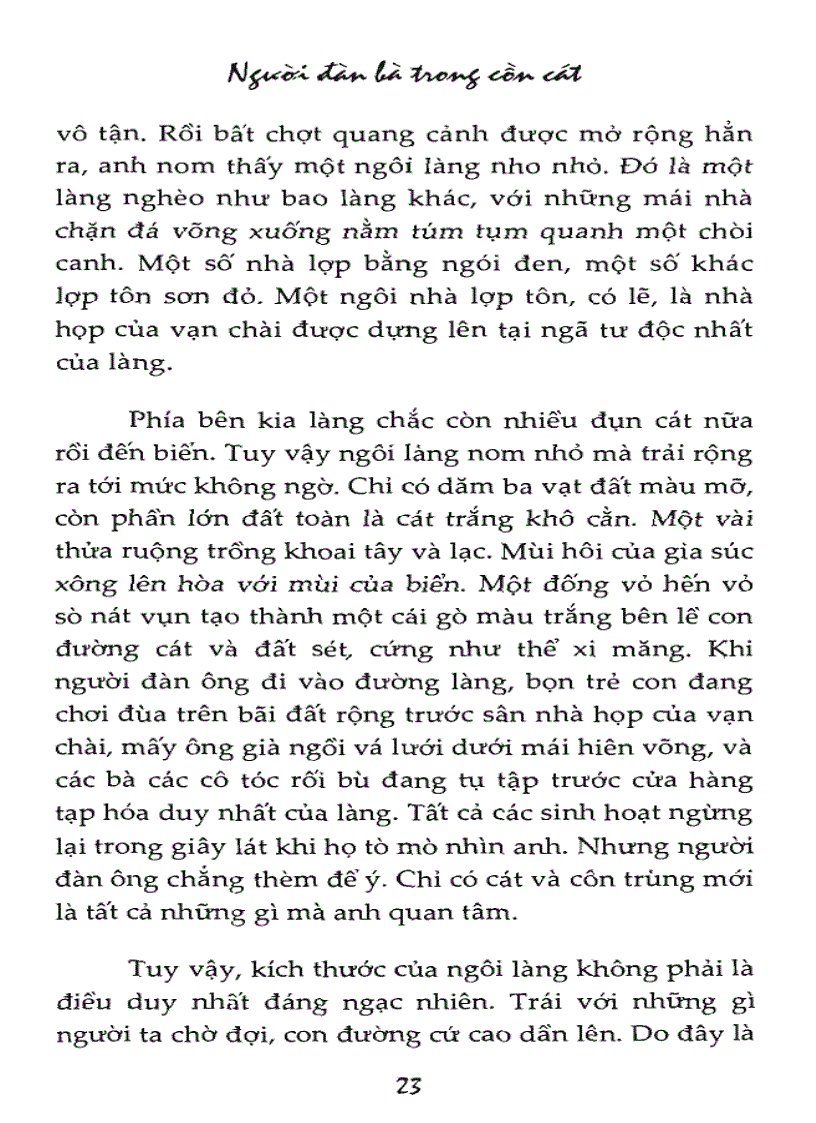 image for page Ebook Người đàn bà trong cồn cát Kobo Abe