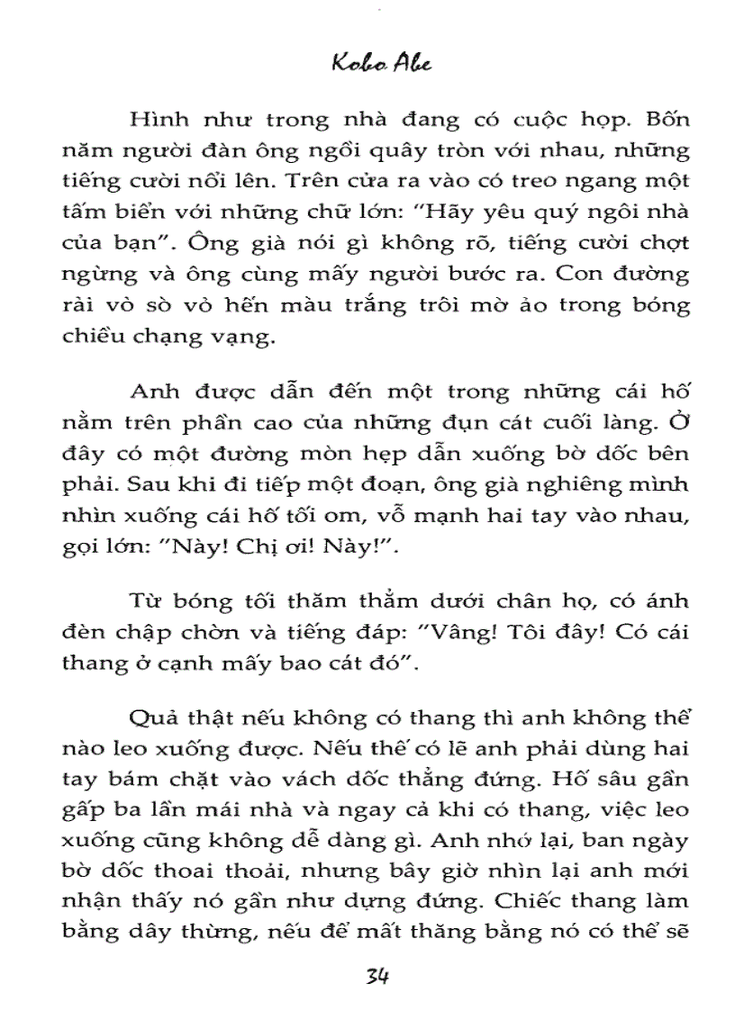 image for page Ebook Người đàn bà trong cồn cát Kobo Abe