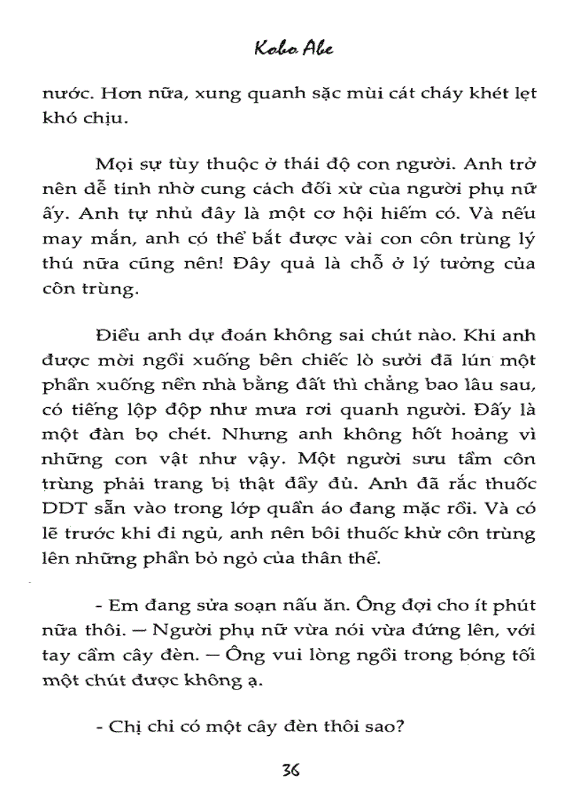 image for page Ebook Người đàn bà trong cồn cát Kobo Abe