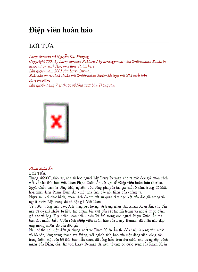 image for page Ebook Điệp viên hoàn hảo