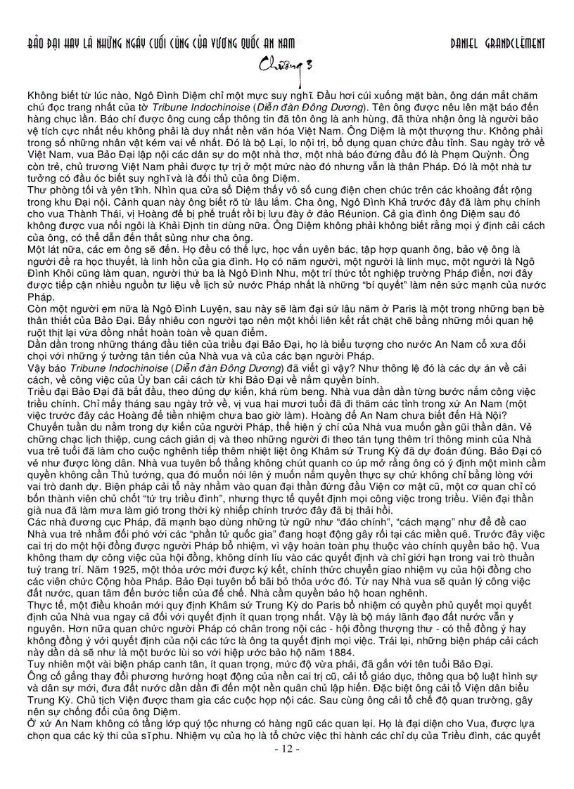 image for page Ebook Bảo Đại hay là những ngày cuối của vương quốc An Nam