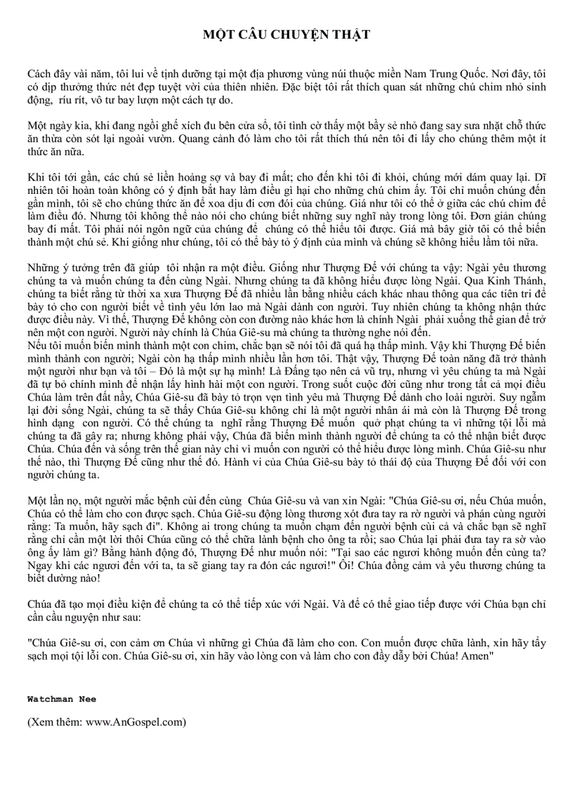 image for page Ebook MỘT CÂU CHUYỆN THẬT