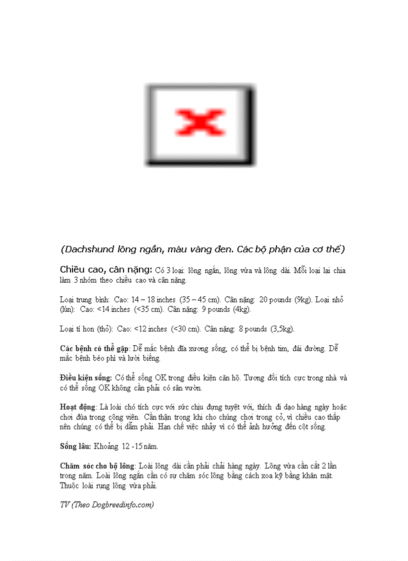 image for page Danh mục các giống chó