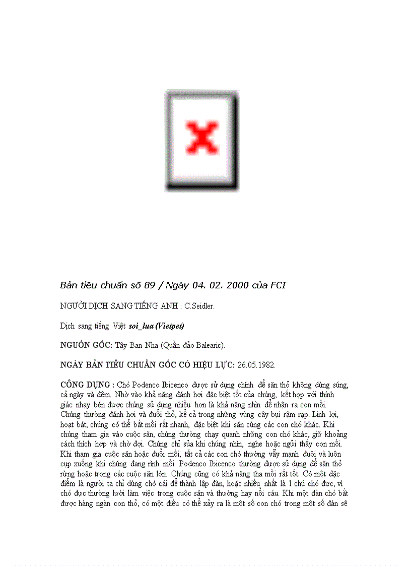 image for page Danh mục các giống chó