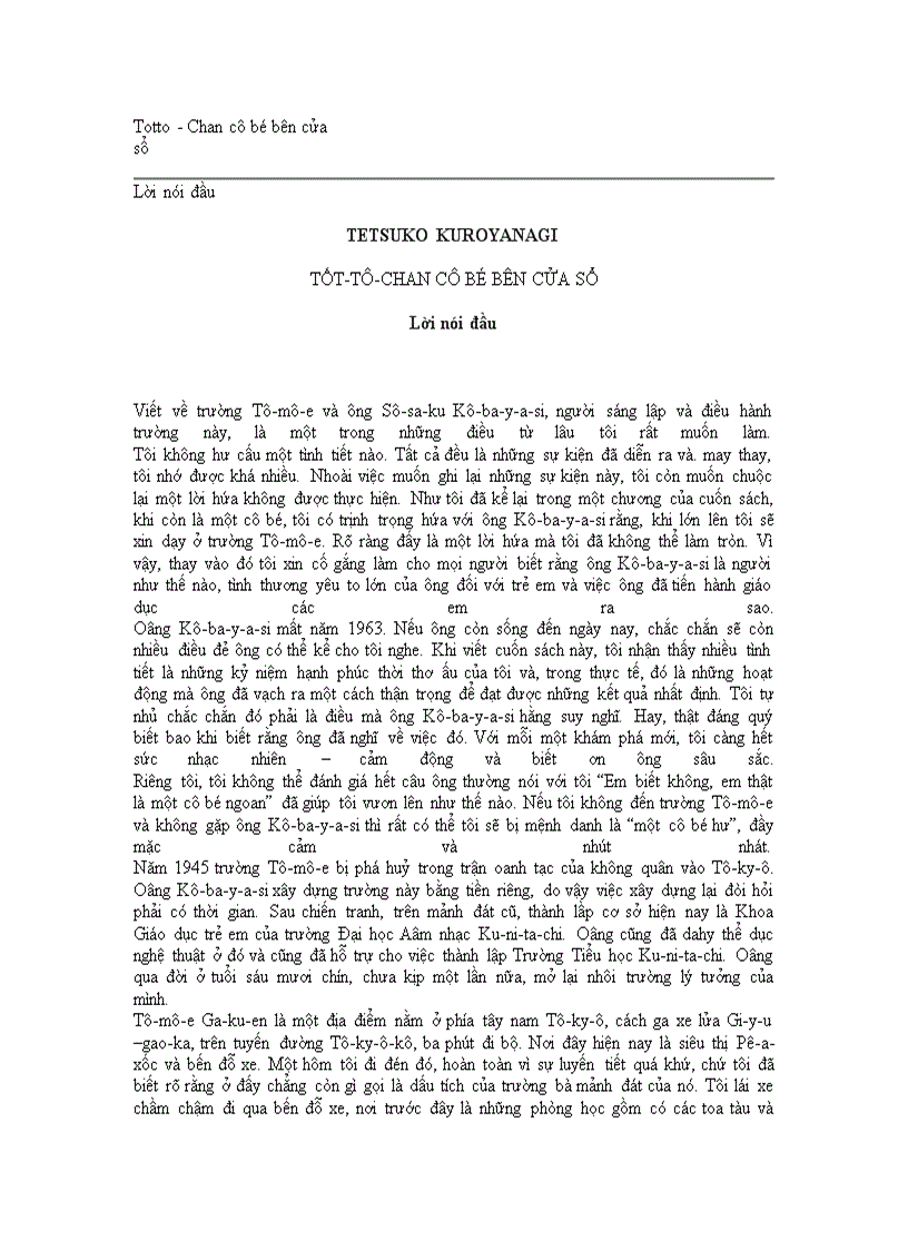 image for page Tốt tô chan cô bé bên cửa sổ