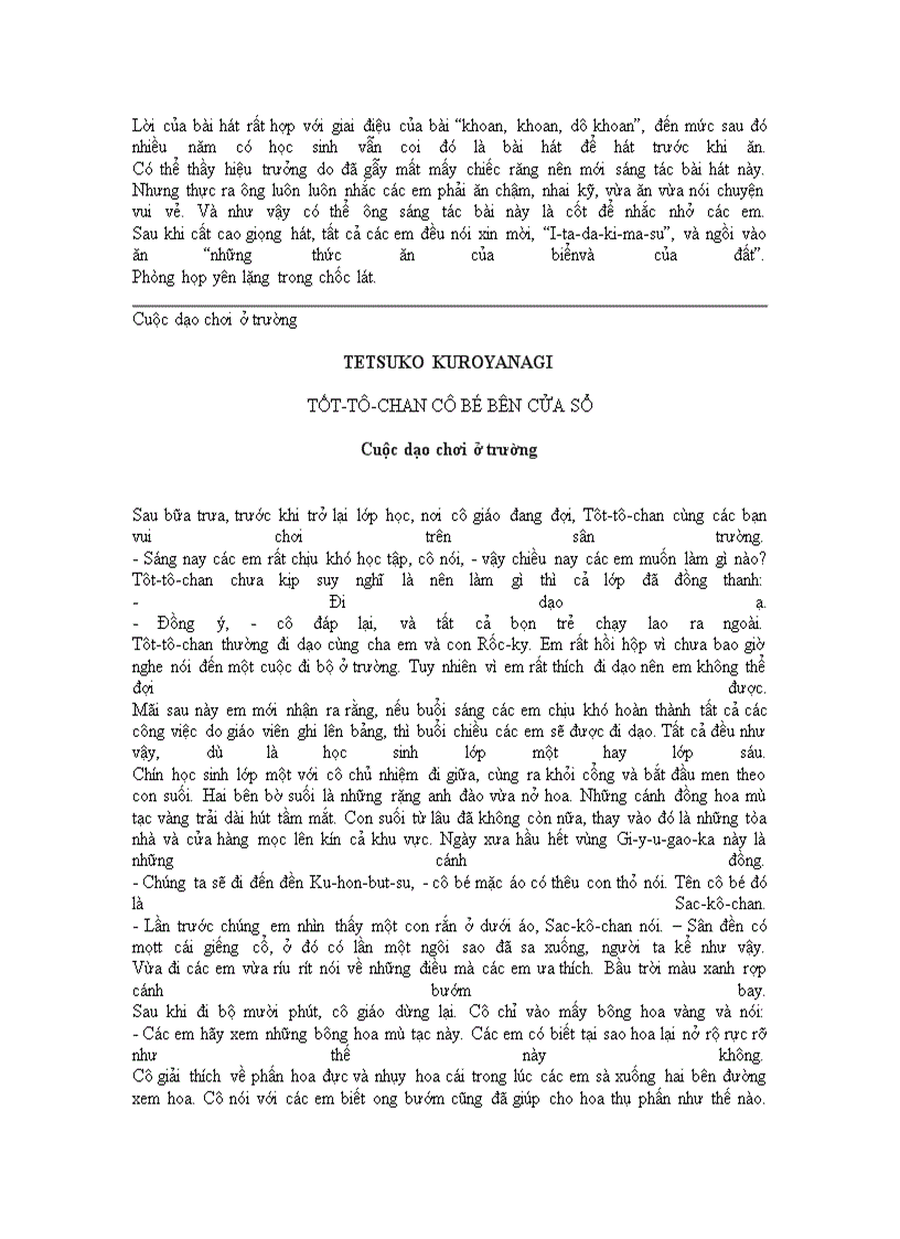 image for page Tốt tô chan cô bé bên cửa sổ