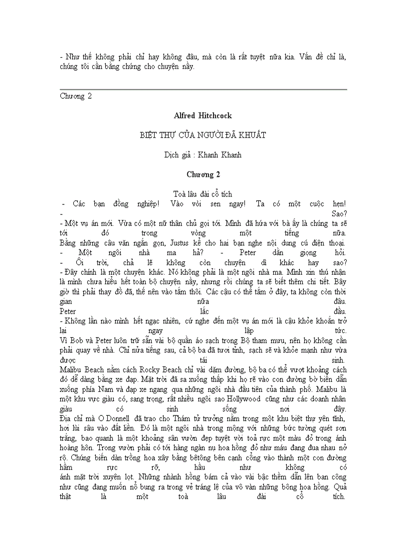 image for page Biệt thự của người đã khuất