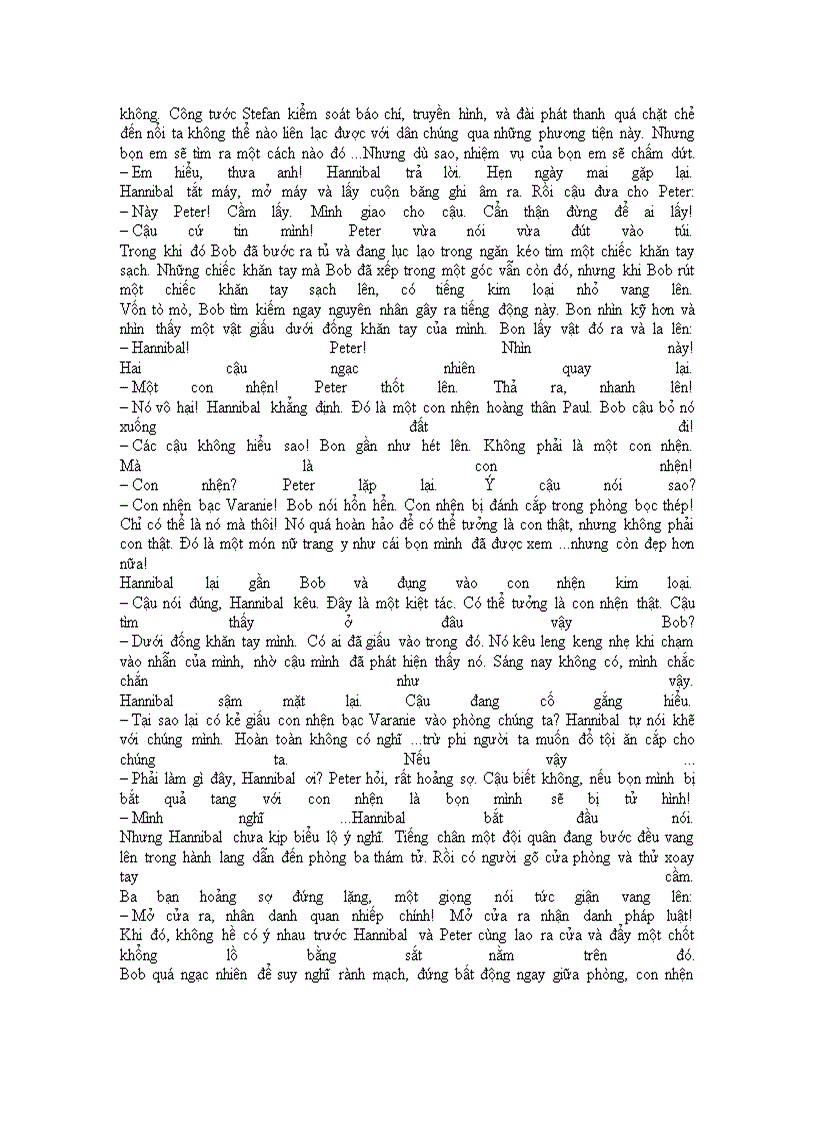 image for page Vụ Án Bí Ẩn Con Nhện Bạc VÀI LỜI CỦA ALFRED HITCHCOCK