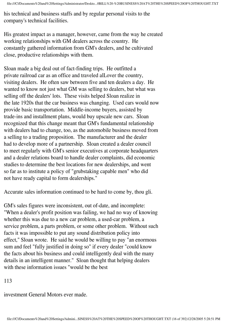 image for page Ebook Bill Gates business at the speed of thought