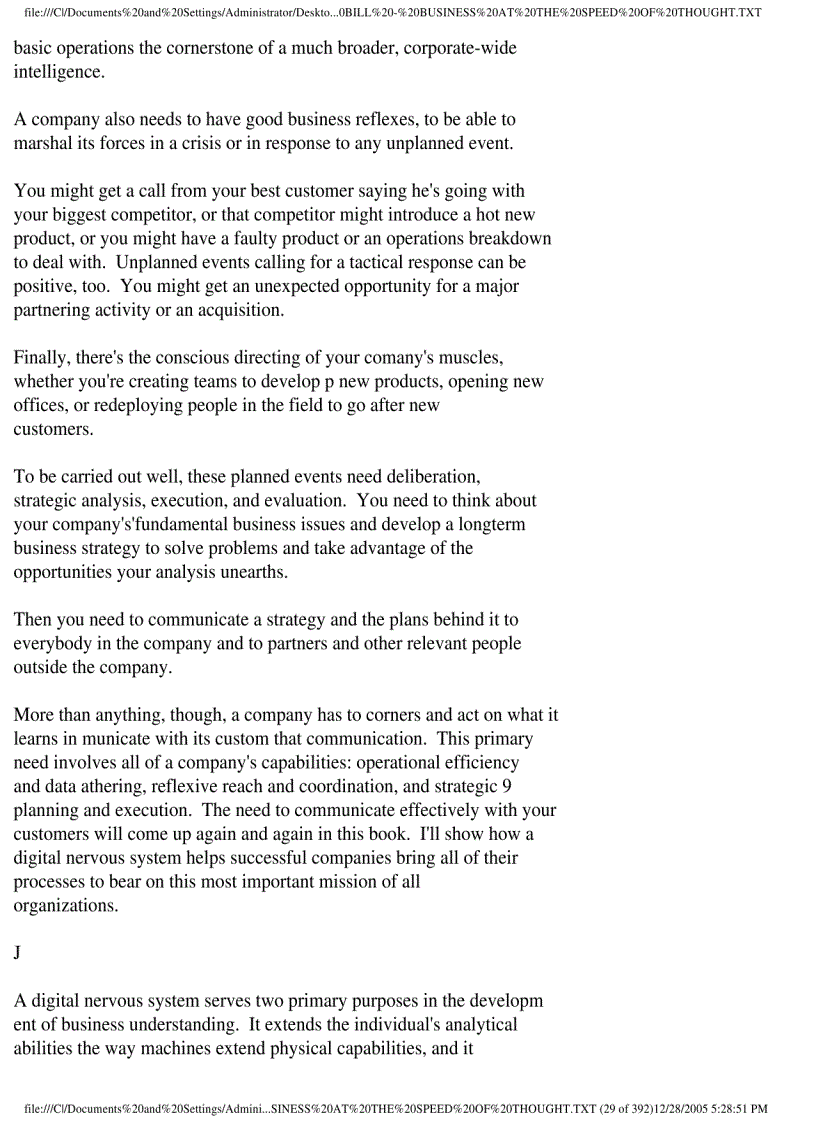 image for page Ebook Bill Gates business at the speed of thought