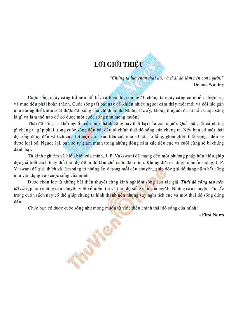 image for page Ebook Thái độ sống tạo nên tất cả