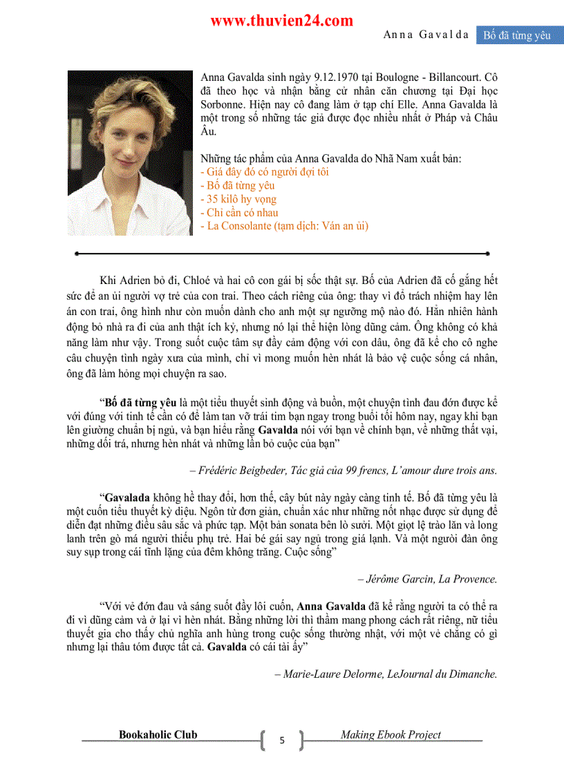 image for page Bố đã từng yêu Anna Gavalda 1