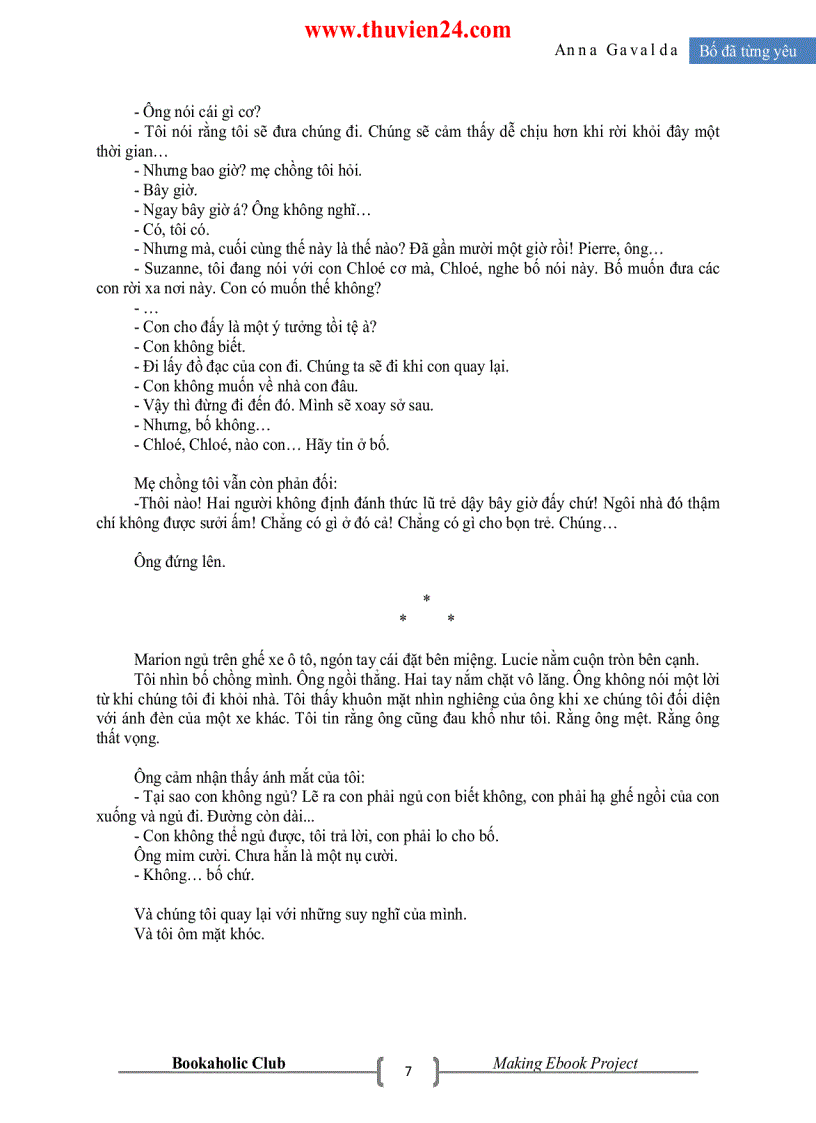 image for page Bố đã từng yêu Anna Gavalda 1