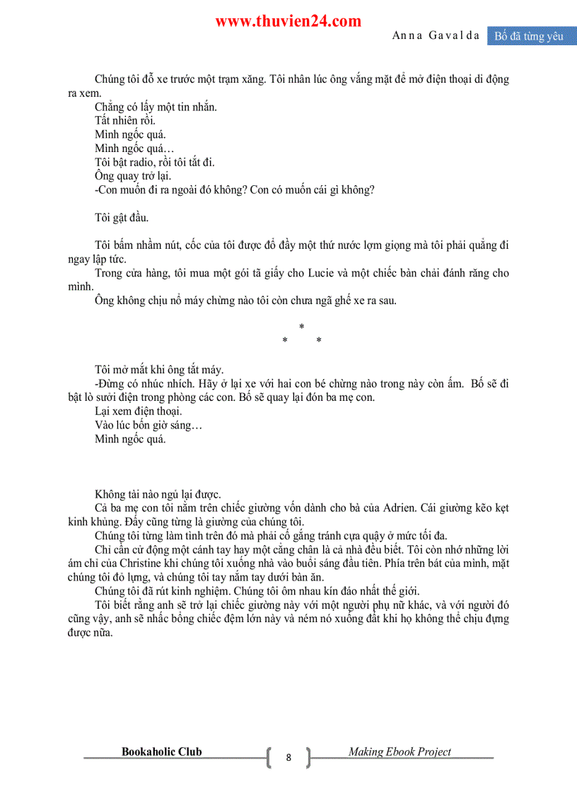 image for page Bố đã từng yêu Anna Gavalda 1